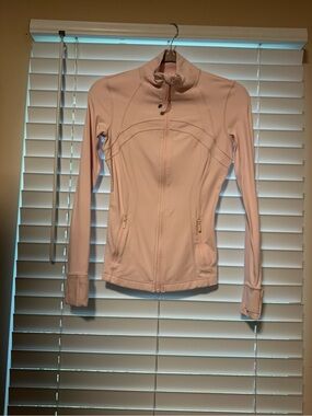 Lululemon define jacket light pink